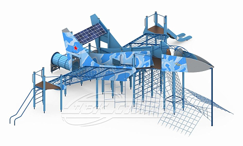 Игровой комплекс с подсветкой Г-2311 "Самолет СУ-35".  �3
